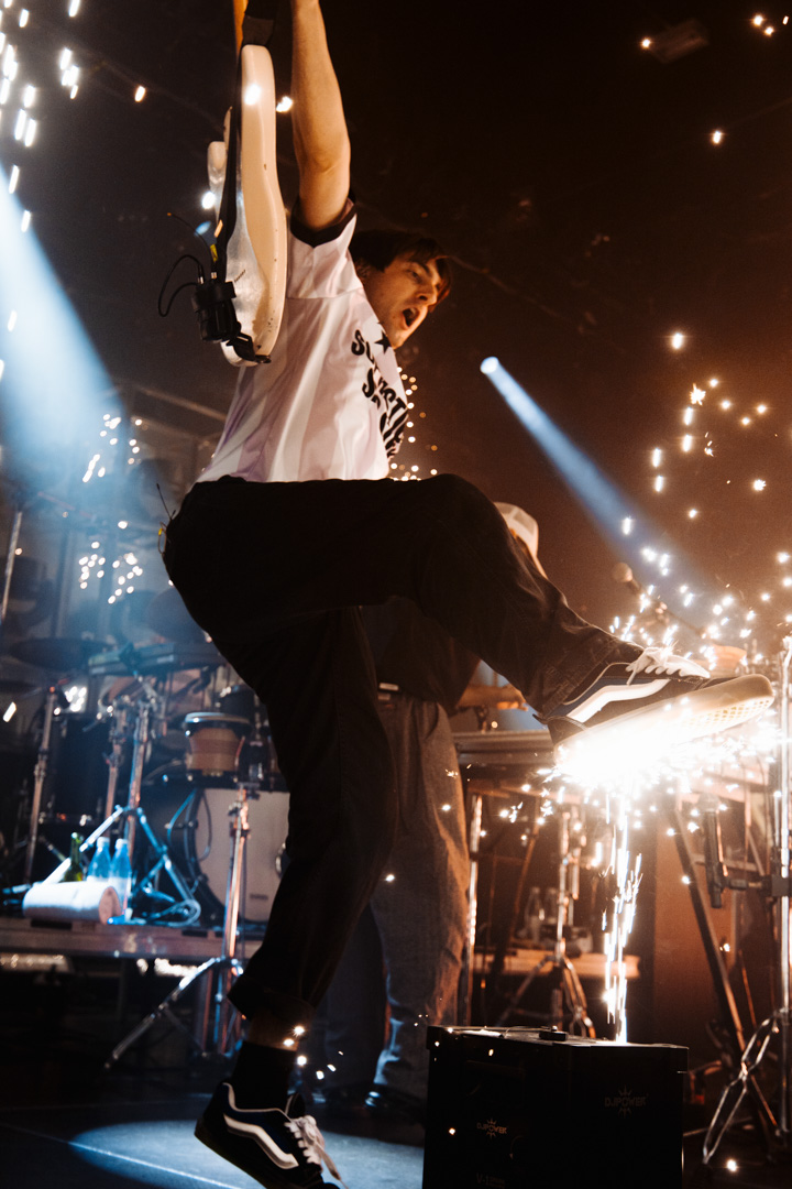 Leoniden Konzert Fuß Funkenblitze